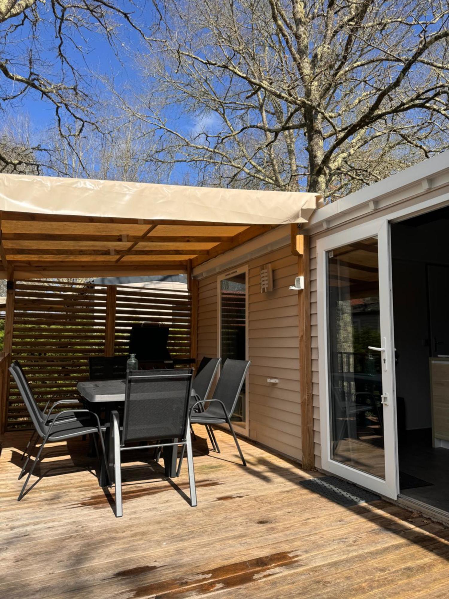 Mobil Home Du Lac - Camping 4 Etoiles オレイアン エクステリア 写真